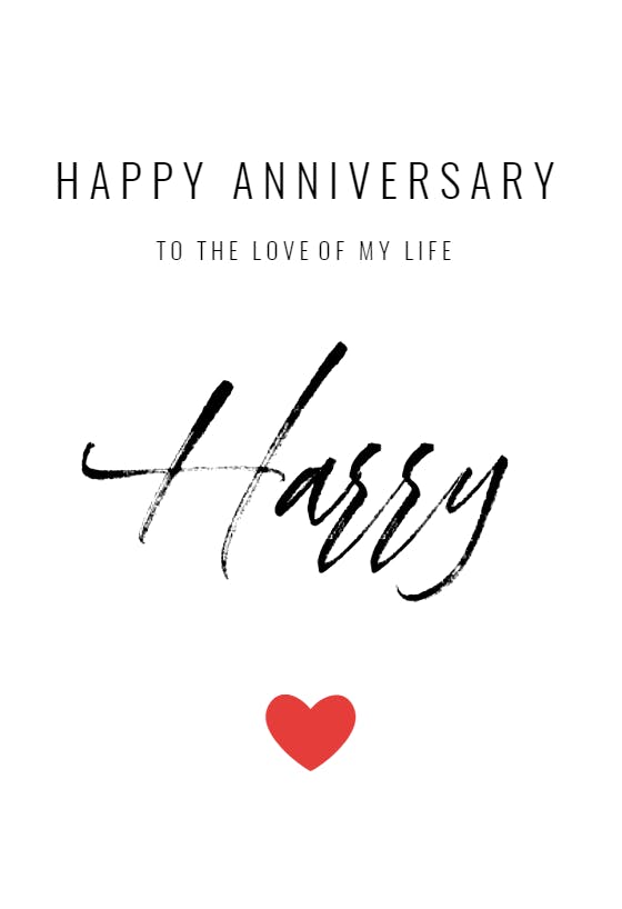 Celebrate Marriage Card Love Card Handmade Personalized Anniversary Greeting Card Anniversary Card Calligraphy Greeting Cards